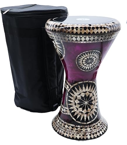 Amazon.com: Mitello Doumbek Darbuka - Piel de cabeza profesional